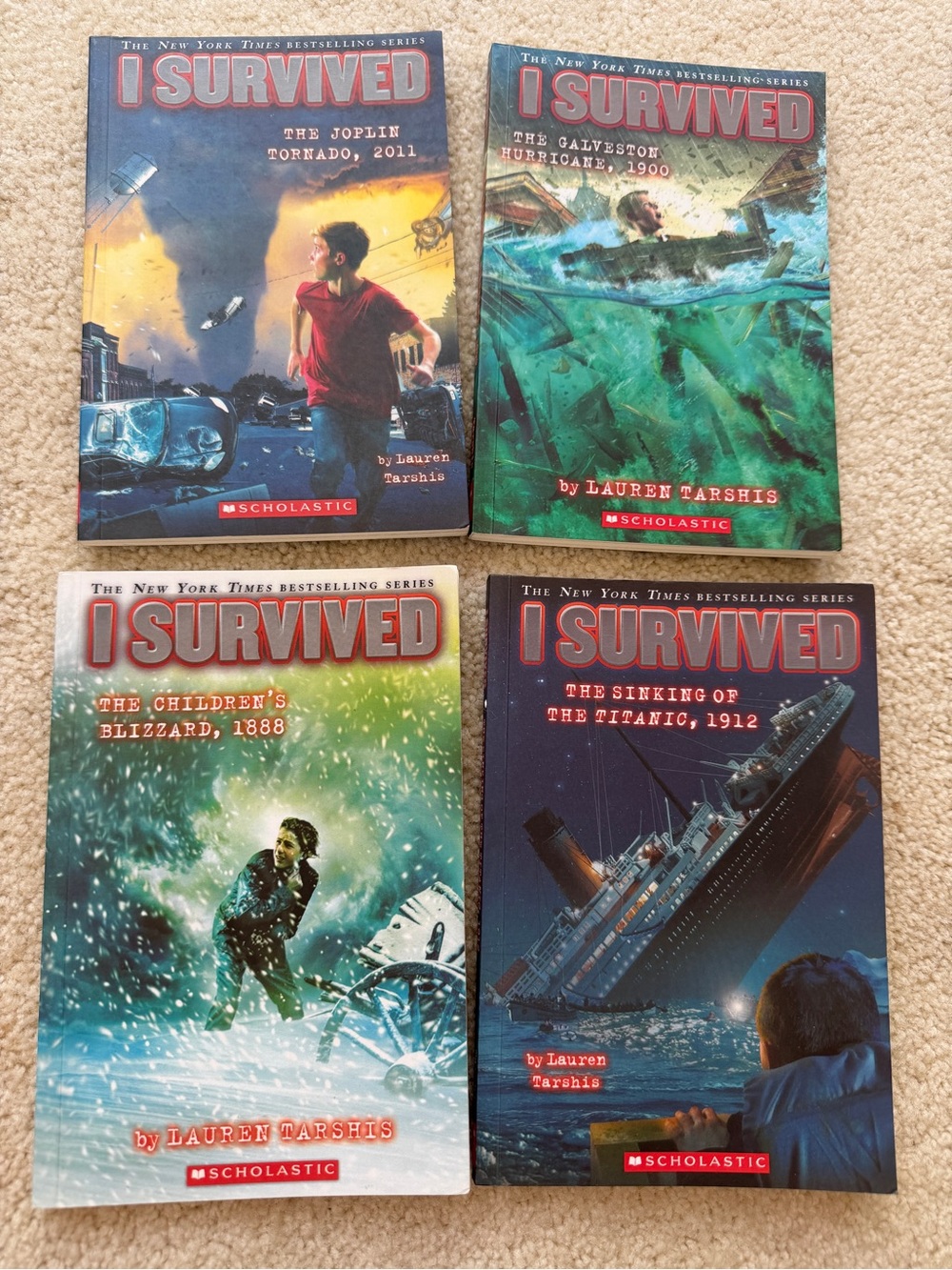 I Survived Paperback Book Set by Scholastic-
